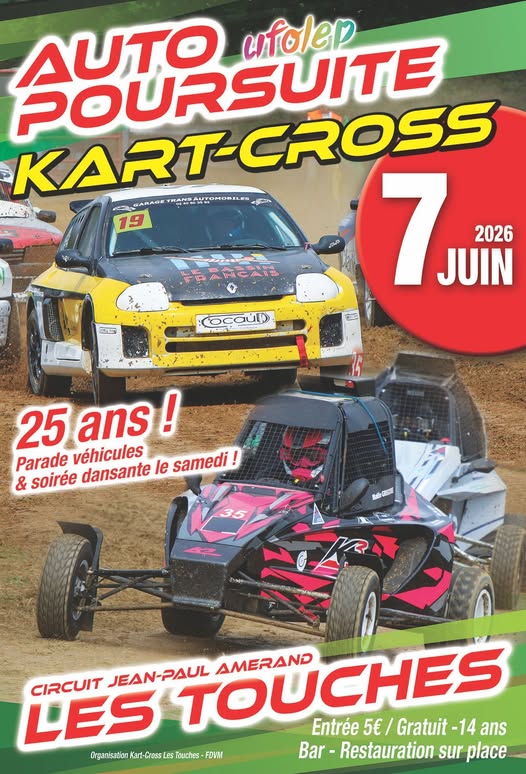 KART-CROSS : AUTO POURSUITE SUR TERRE