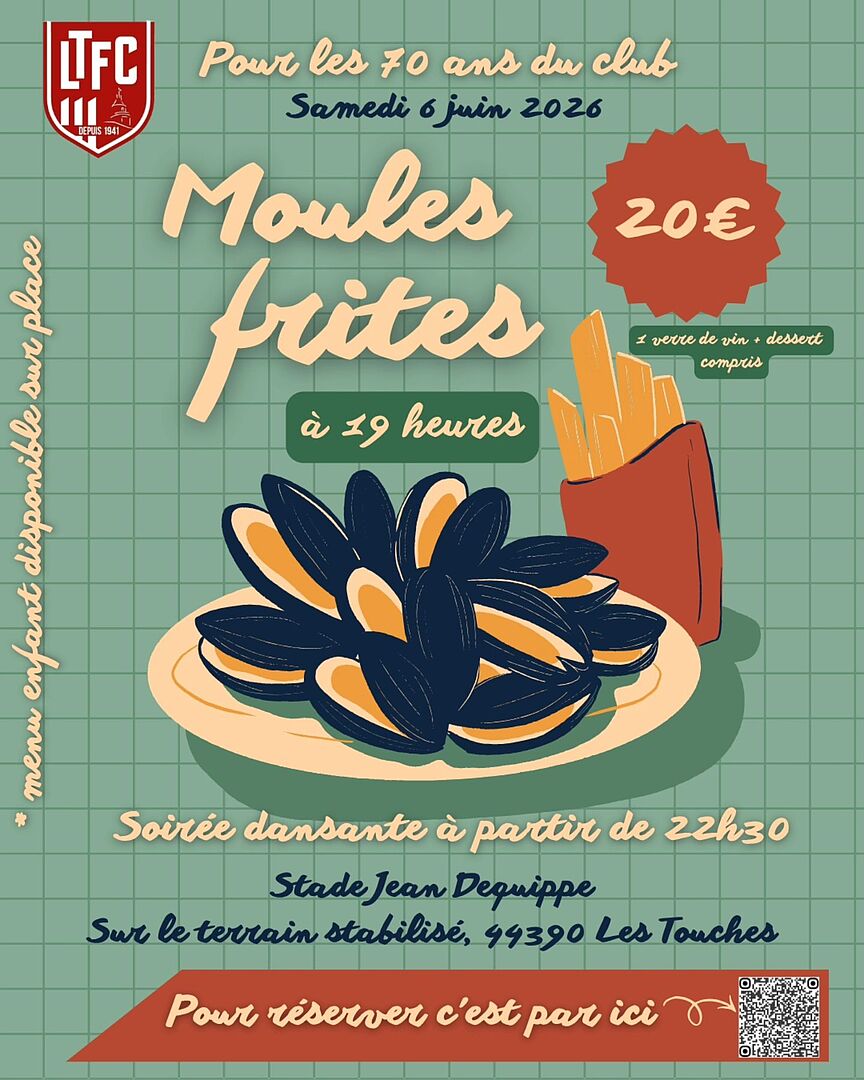 LES TOUCHES FOOTBALL CLUB : 70 ANS DU CLUB