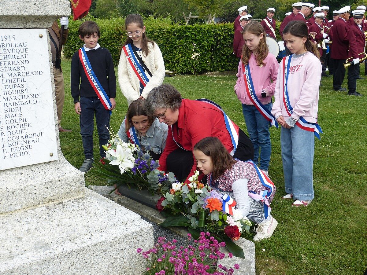 COMMÉMORATION DE LA VICTOIRE DU 8 MAI 1945 - Les Touches